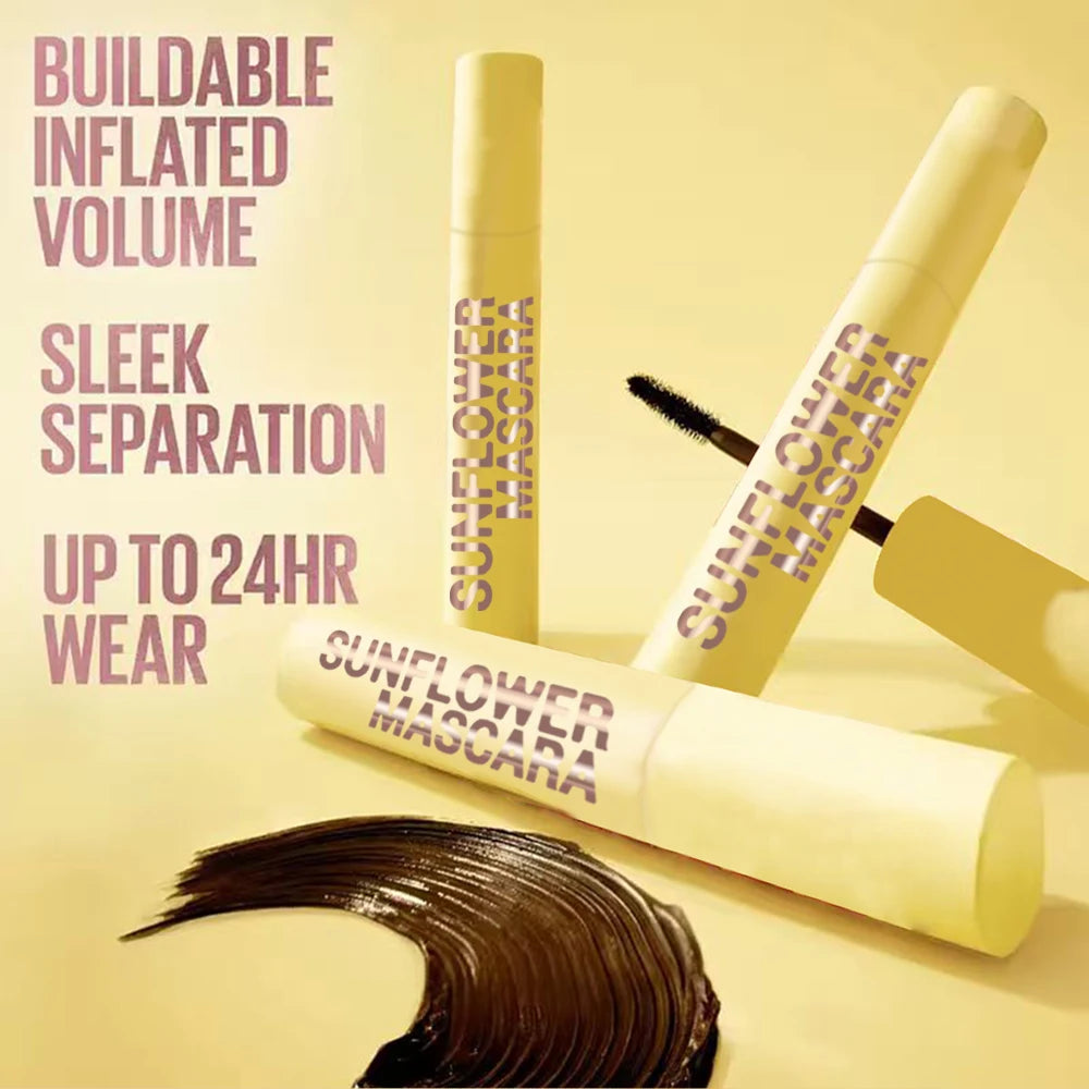 Christmas & Halloween Mascara, 4D Curling Volume, Waterproof, Smudge-Proof, Long-Lasting, Easy to Apply Zpaxo
