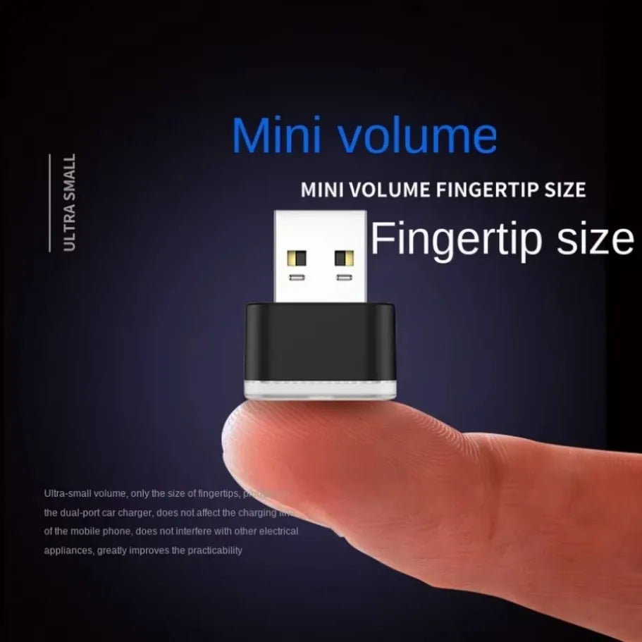 USB Mini LED Ambient Light, Car Interior Neon Lamp, Emergency Lighting, Night Light, PC Laptop Plug and Play, Portable USB Light Zpaxo
