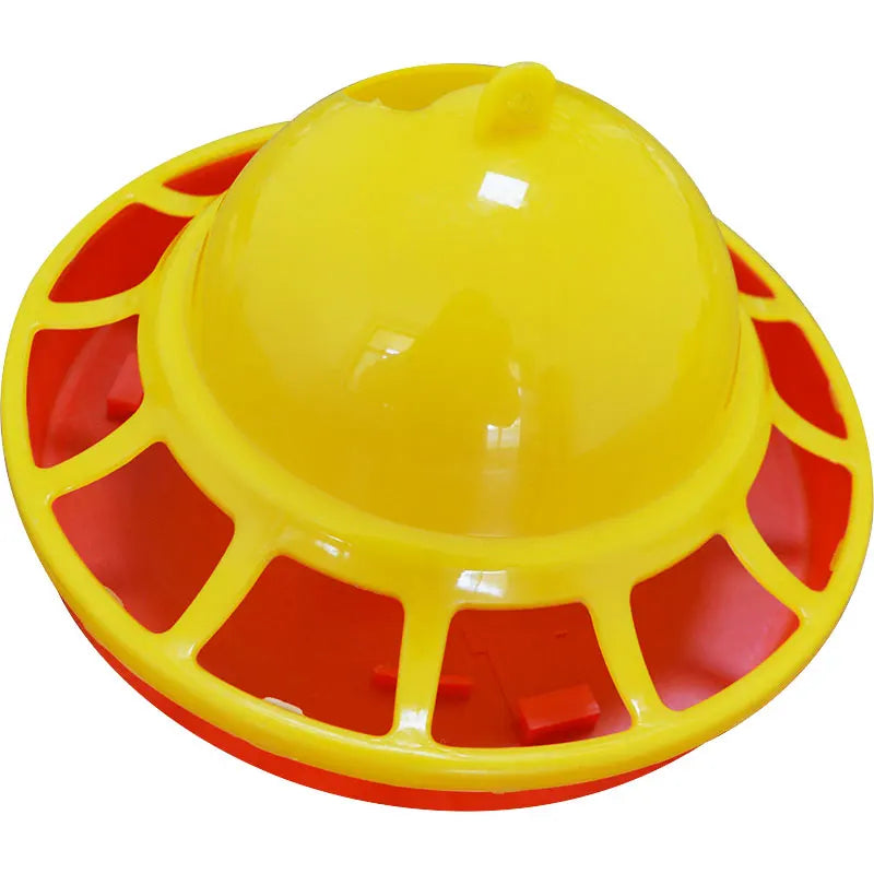 Chicken Drinking Fountains Small Plas Water Tray Farm Animals Feeding