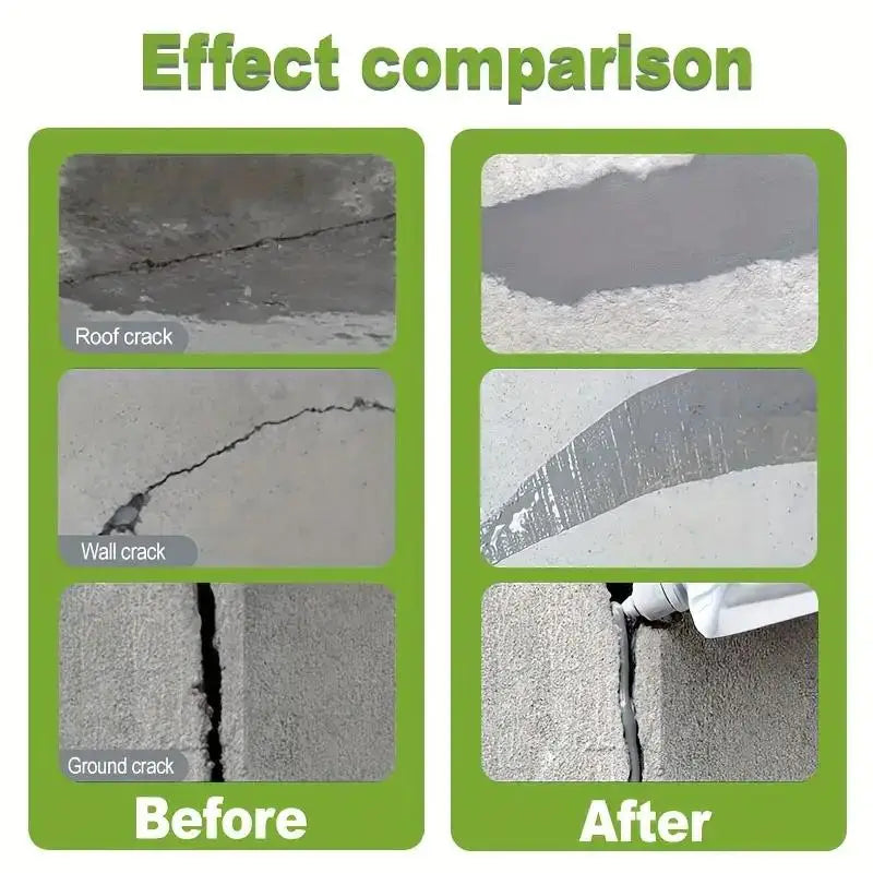 Quick-drying self-leveling concrete repair adhesive | joint sealant for wall/roof/floor Leakproof material outdoor tiles Zpaxo