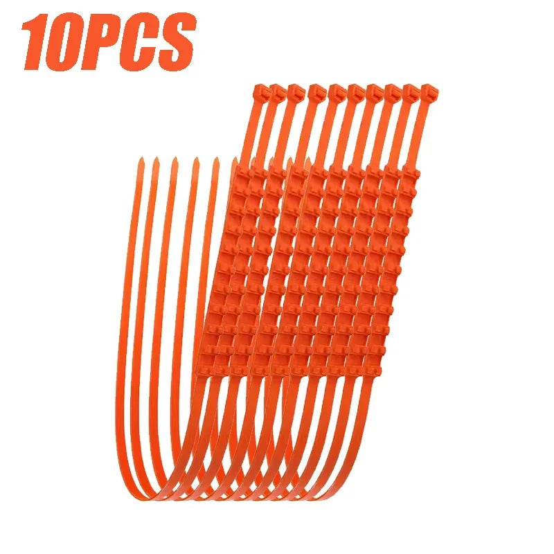 1- Complete Winter Vehicle Safety Universal Snow Chains Tow Rope