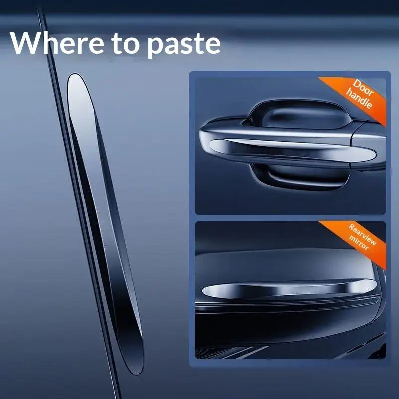 Car Door Edge Guard Strip – PU Anti-Collision Protector 2/4Pcs