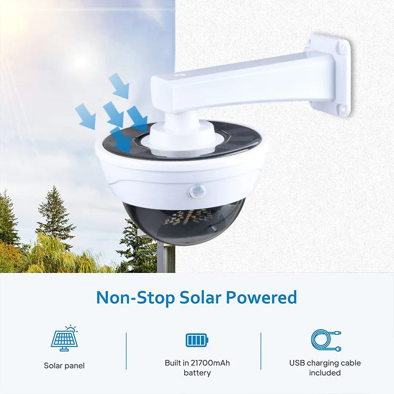 Solar LED Light Outdoor Waterproof Headlight Sun Panel Wireless Zpaxo