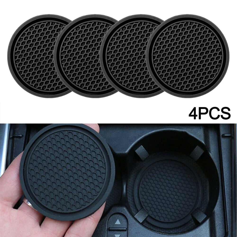 Car Cup Holder Silicone Insert Coaster Mat Fit Most Cars Styling