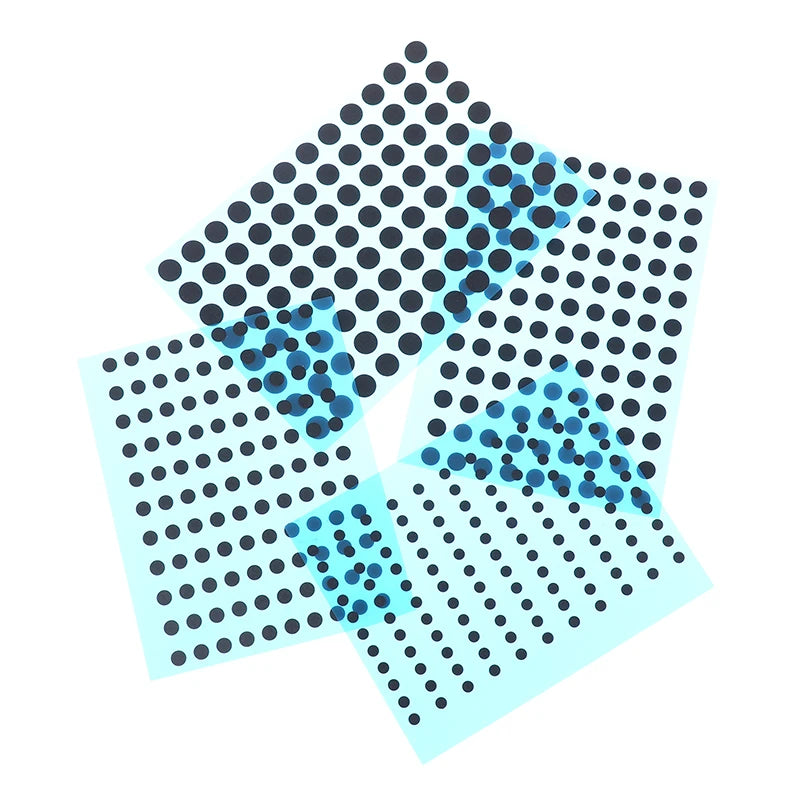 Diameter 3 4 5 Sizes Black Conductive Rubber Pads Keypad Repair IR