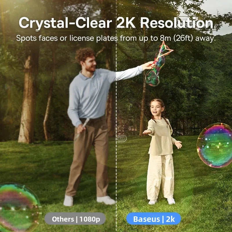 Baseus Security S1 Lite Solar Camera Wireless Outdoor Continuous