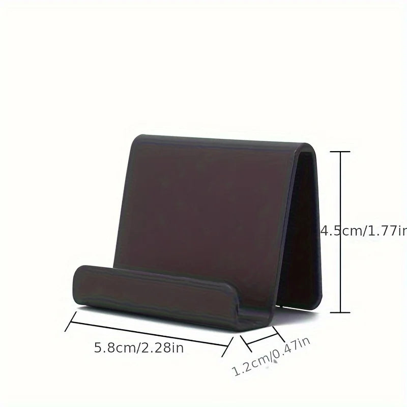 Mini Candy Color Desktop Phone Stand – Lazy Bracket Holder Phone Desk Stand Zpaxo black