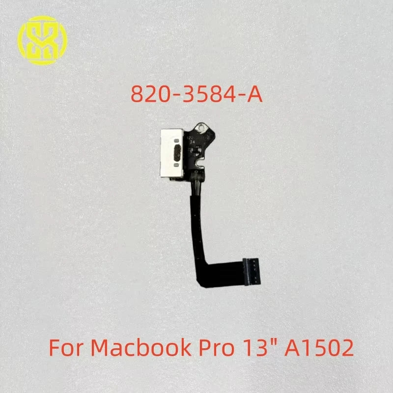 DC Power Jack Board Charging Port 820-3584-A Macbook 13 A1502 2012