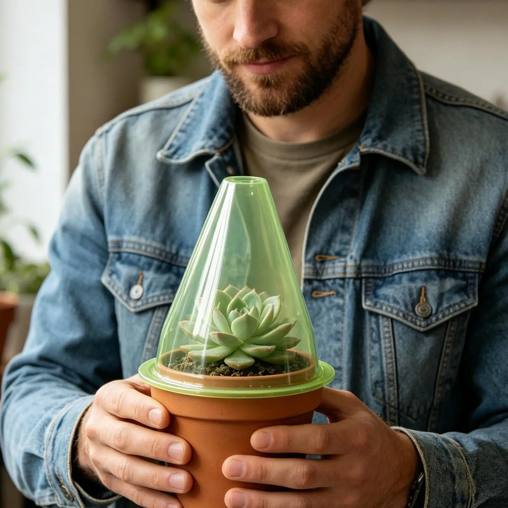 Plant Cloches Garden Transparent Covers Reusable Protectors Vegetable