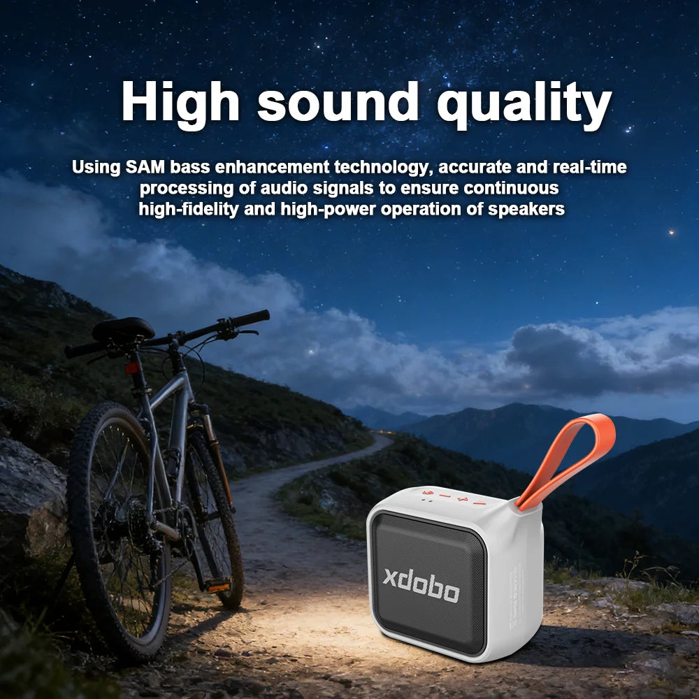 Outdoor Riding XDOBO Bluetooth Speaker Waterproof Wireless Mini Zpaxo