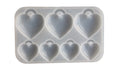 3D Heart Pendant Silicone Mold – Resin DIY Jewelry Craft Kit