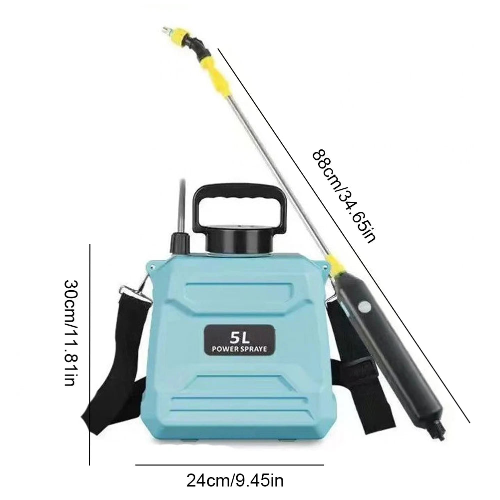 5L Shoulder Sprayer Automatic Sprayer Bottle Multi-Function Garden Water Sprayer Lawn Sprinkler for Garden Irrigation Zpaxo