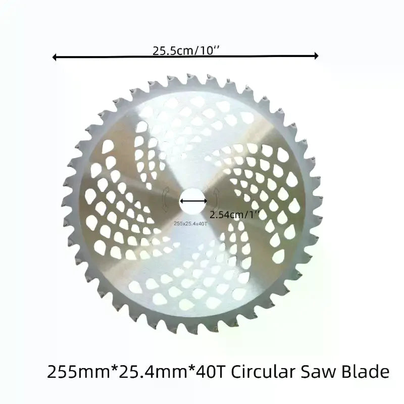 40/60 Teeth Lawn Mower Blades Universal Weed Trimmer Blade Head Lawn Trimmer For Brush Cutter Garden Power Tool Accessories Zpaxo