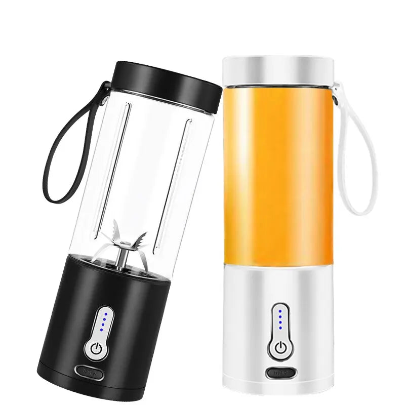 530ML Powerful Portable Blender for Smoothies Shakes USB Rechargeable Food Processor Fruit Mixer Machine Mini Juicer Blender Cup Zpaxo
