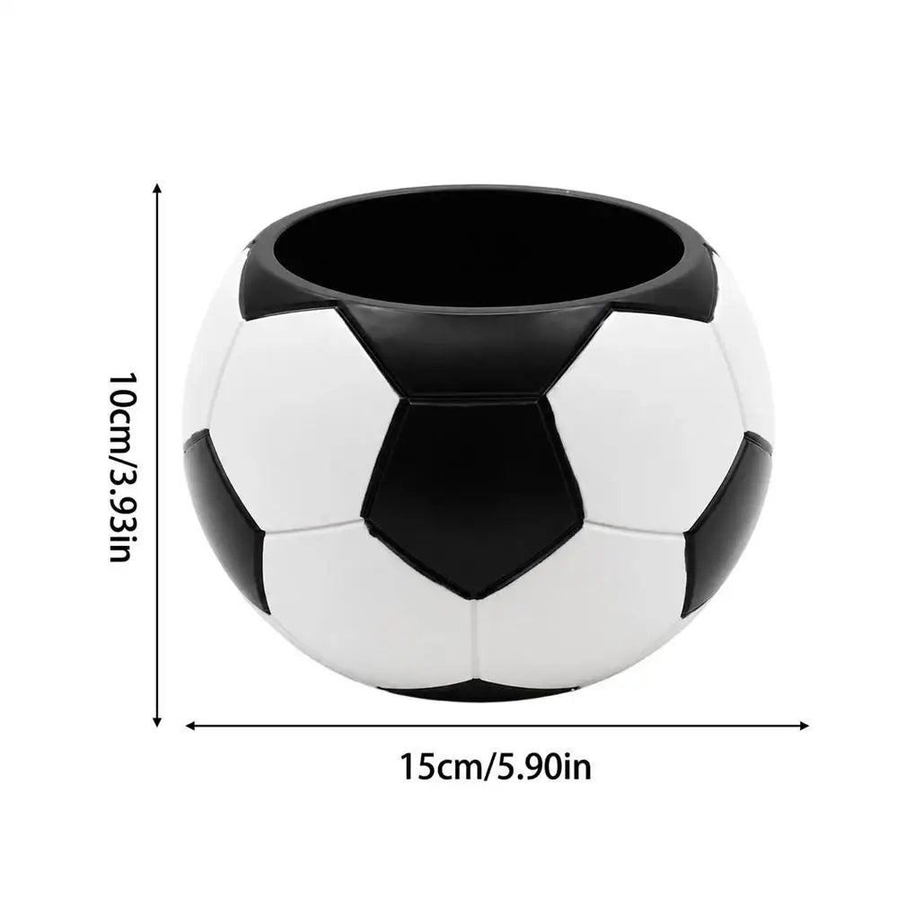 Snack Bowls Soccer Ball Decorative Reusable Dishes Sport Theme Bowl