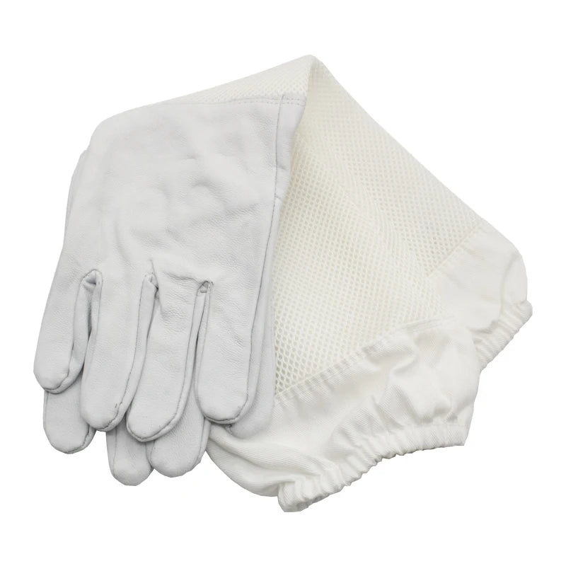 Beekeeper Gloves Protective Sleeves Ventilated Professional Anti Bee
