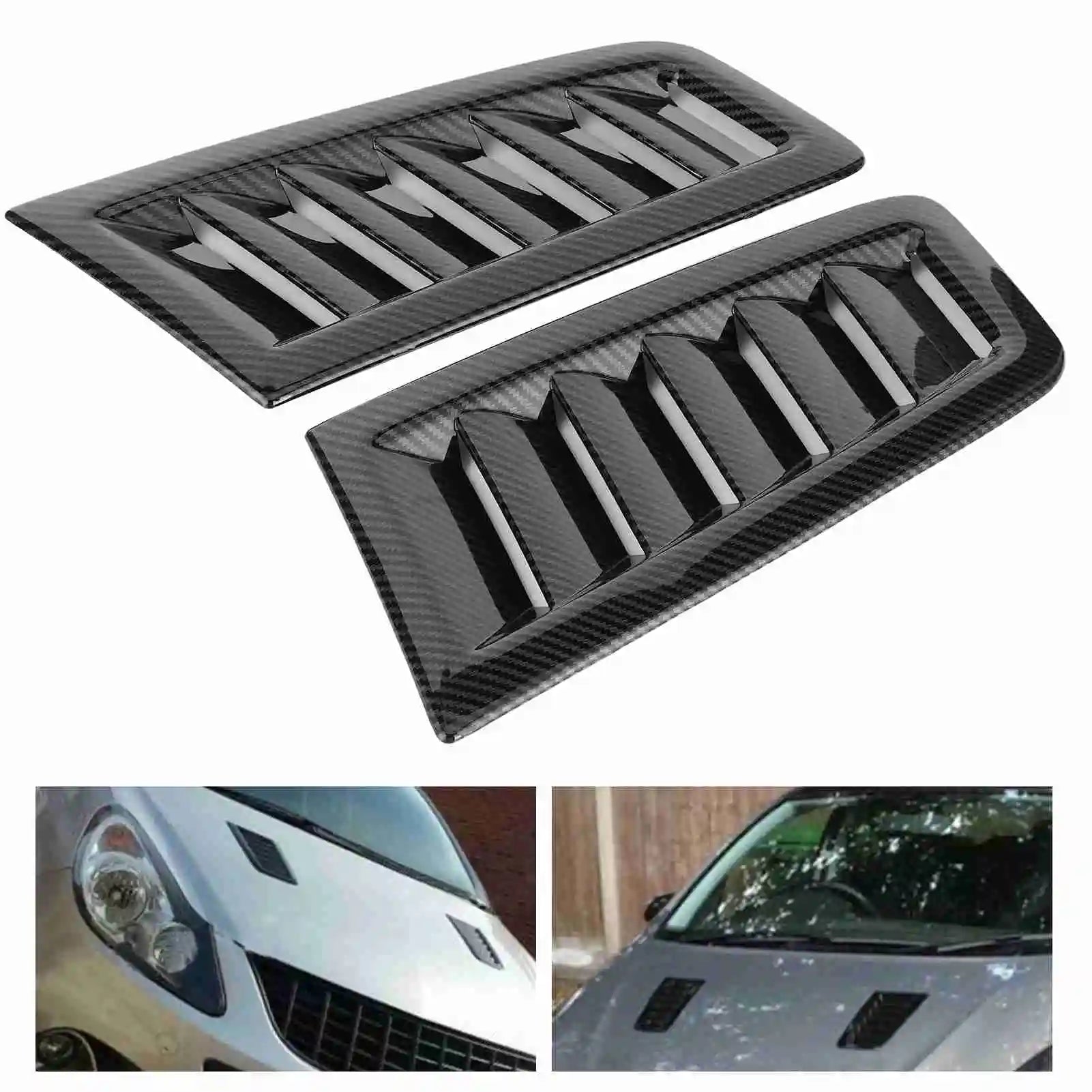 Hood Vents Focus RS MK2 Latest Solid Material Durable Hardened ABS