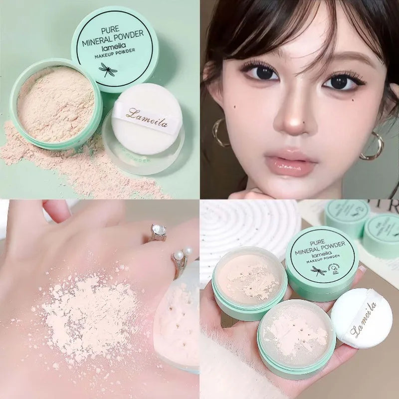 3 Colors Makeup Loose Powder Professional Oil-control Waterproof