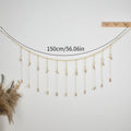 Hanging Photo Display with Wooden Beads Garland 22 Clips Birthday Photo Display Holder Classroom Dorms Bedroom Wall Decor Zpaxo 22 Clips