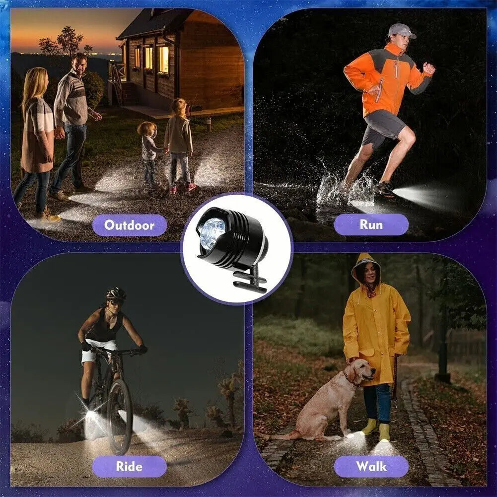 1 Pair Portable Spotlights Shoes Lights Camping Headlights Perfect