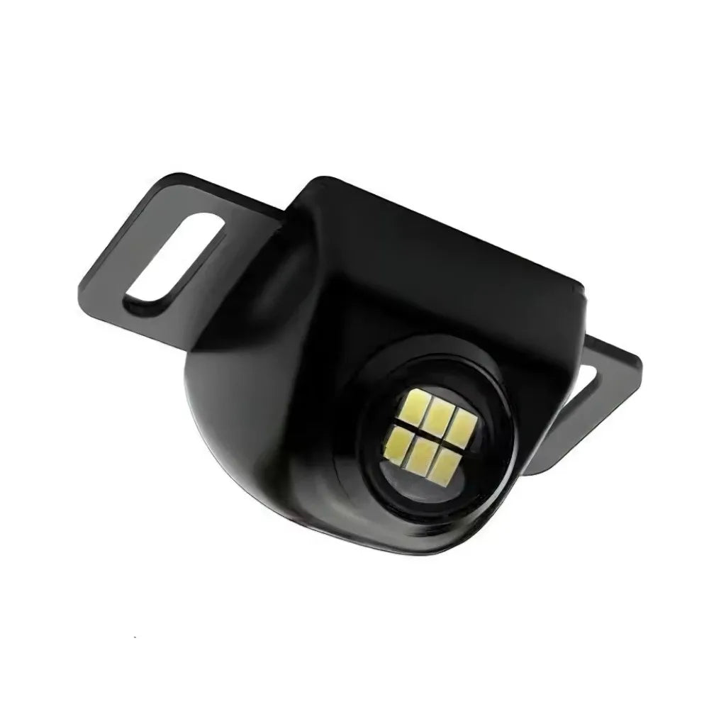 High Brightness Car Reversing Light Waterproof 12-24V Backup Tail Light Mini Size Easy To Install Reverse Auxiliary Light Night Zpaxo Black