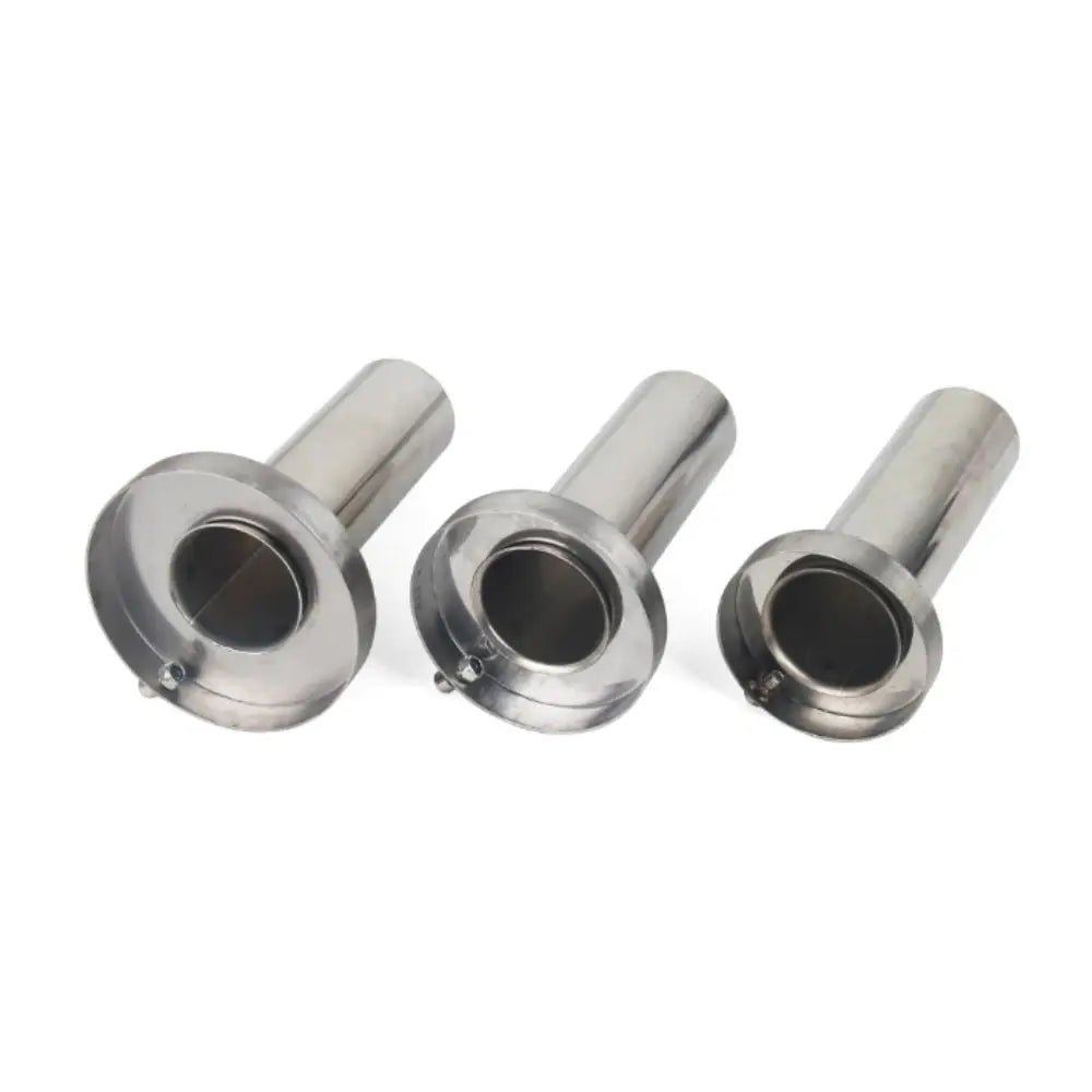 304 Stainless Steel Exhaust Muffler Tip Round Universal Tailpipe Zpaxo