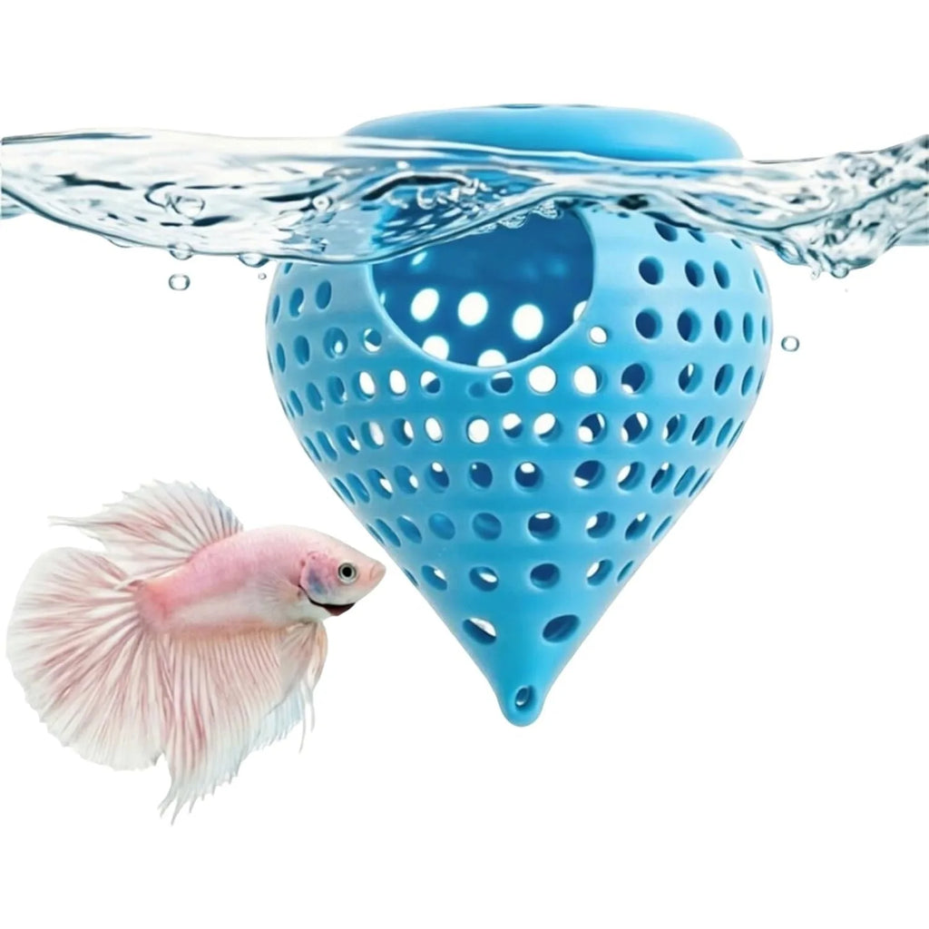 Floating Betta Hide Shrimp Cave Hammock 3D Printed Feeder Small Fish