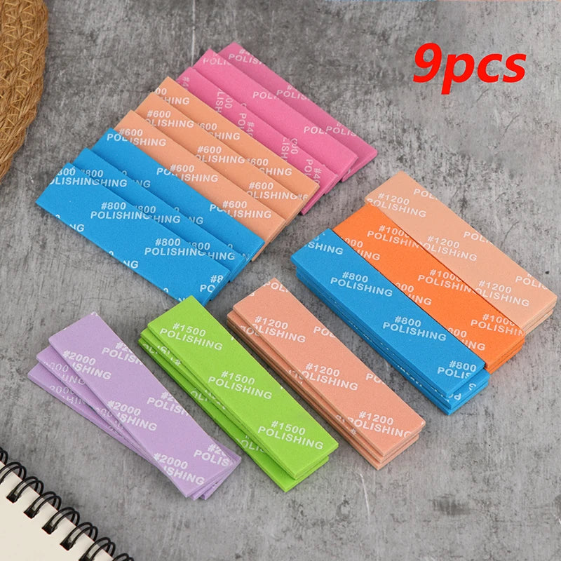 MS-E400-2000 Semi-rigid Sanding Sticks Model Making Tools Plastic Zpaxo