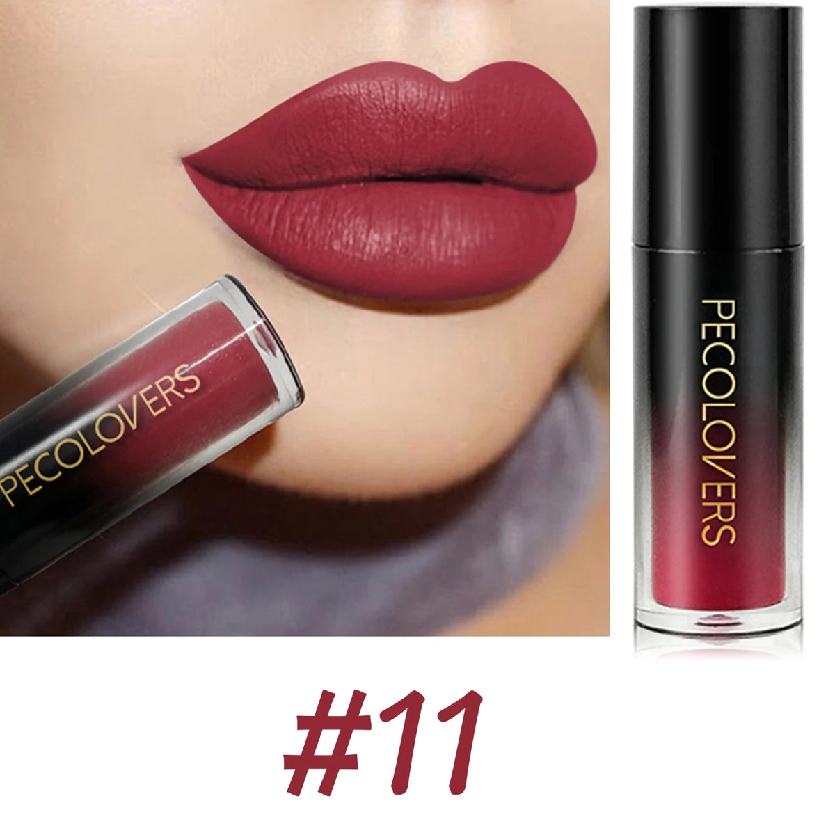 Lip Makeup 14 Sexy Matte Long Lasting Lipgloss Liquid Lipstick Cream Zpaxo 11