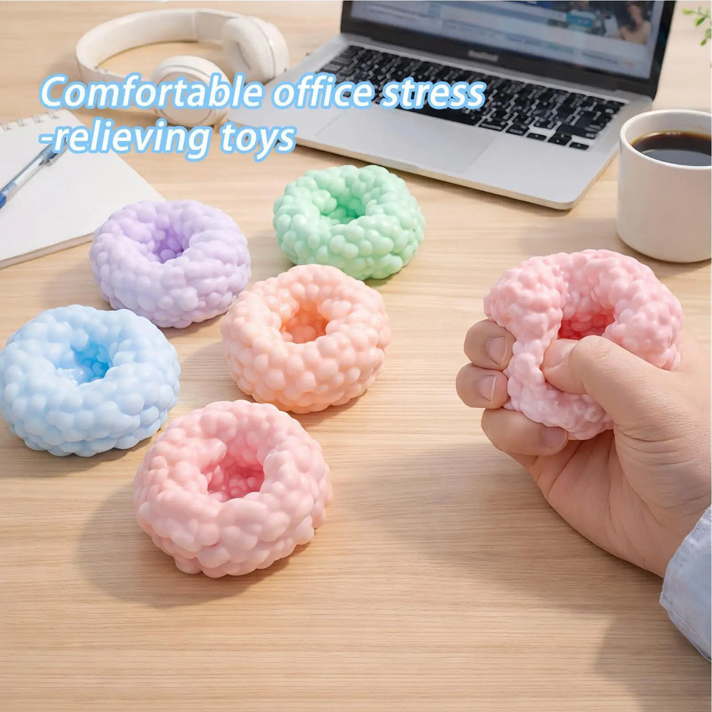 Crunchy Stress Ball Small Squeeze Toys Relief Teens Adults Students