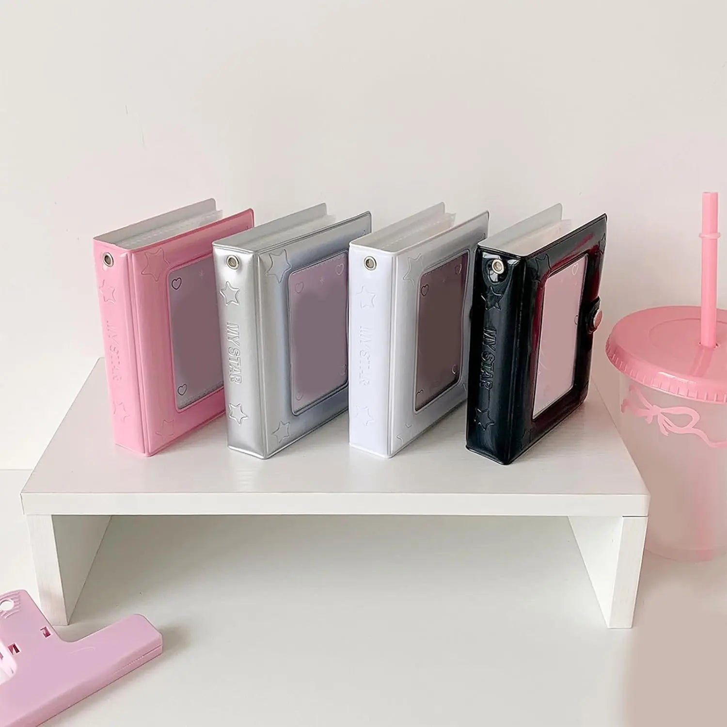 Mini Photo Album 2x3" – 20 Pages Kpop Card & Travel Book