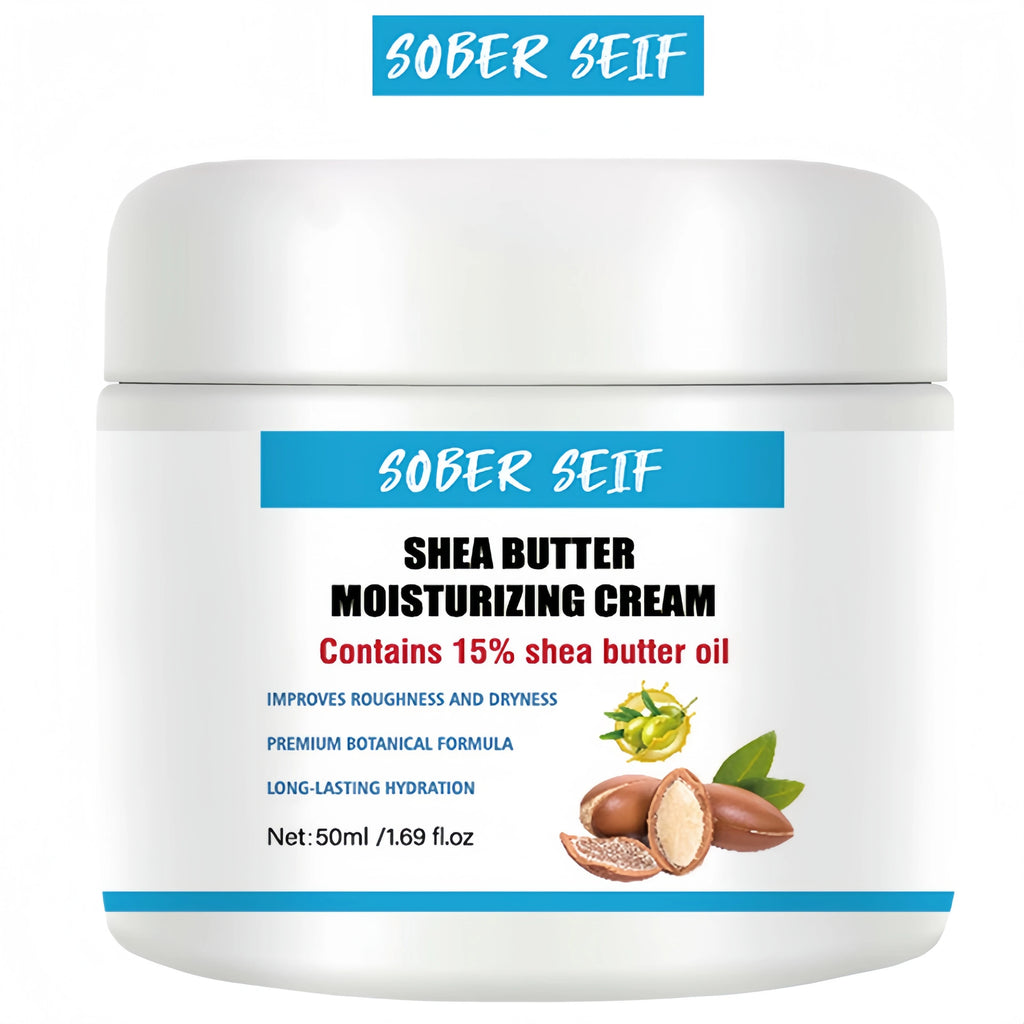Ceramide Shea Butter Hyaluronic Acid Daily Moisturizing Cream 50ml Deep Hydration Skin Barrier Repair Anti‑Dryness Zpaxo 1ps