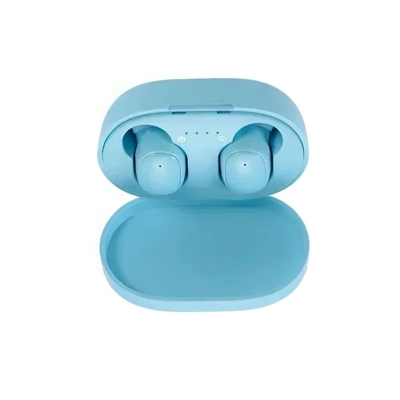 TWS Wireless Bluetooth Headset Earphone Sport Inear Earbuds Mic Zpaxo Blue