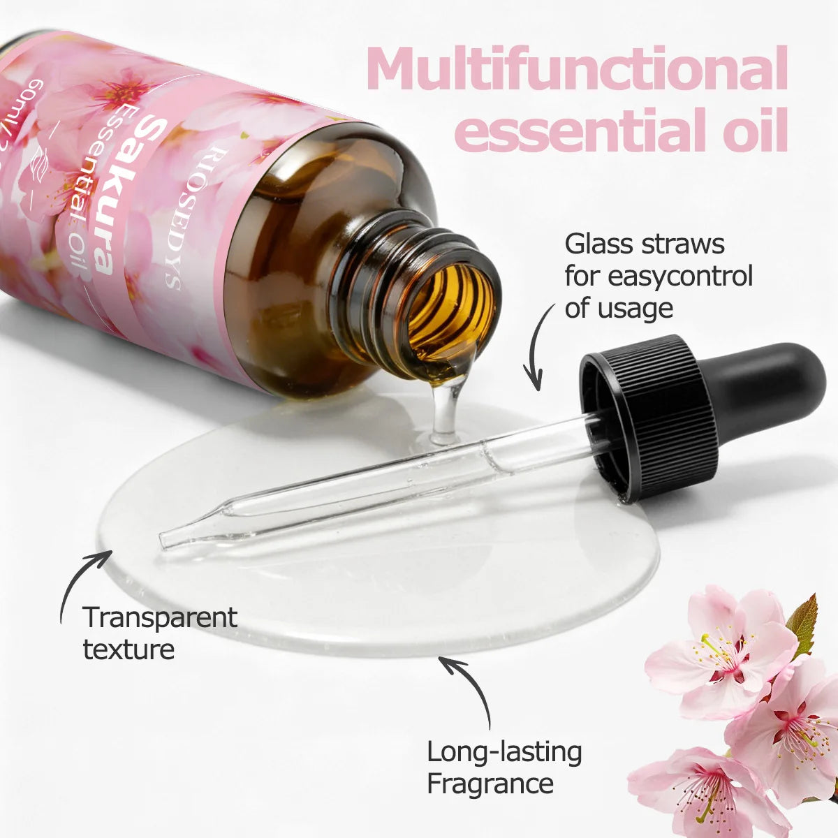 SAKURA ESSENTIAL OIL Has Deep Nourishing Moisturizing Effects Making Zpaxo