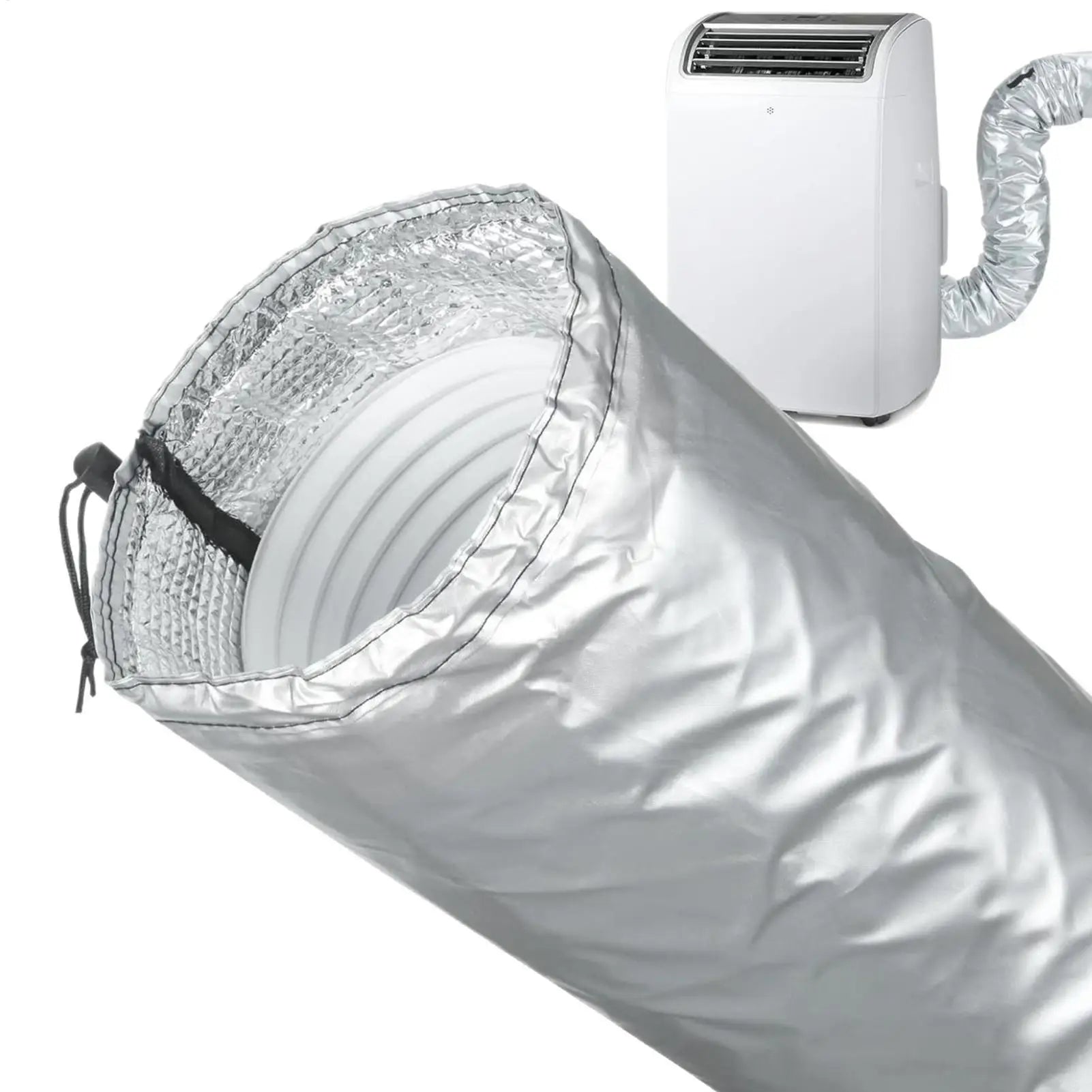 AC Hose Insulation Cover Thermal Effective Adjustable Waterproof Air
