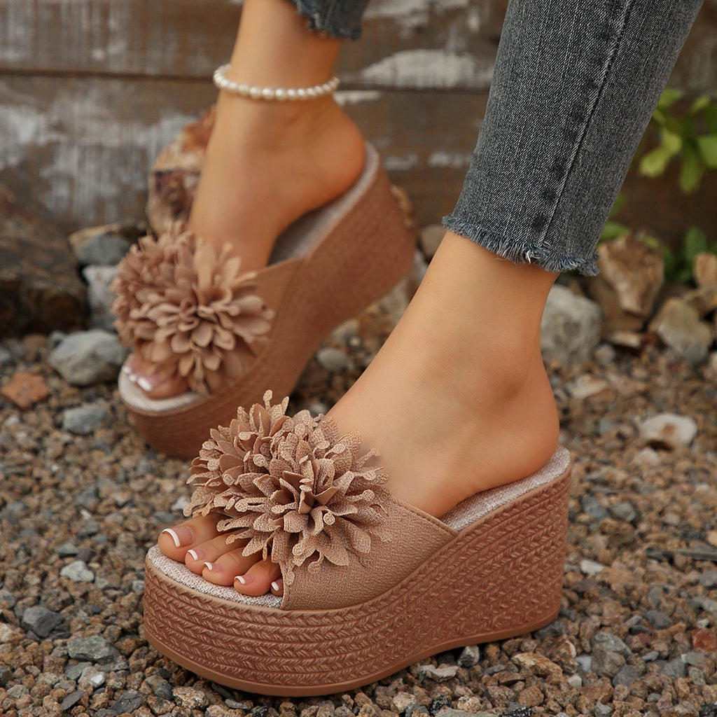 Summer Women Platform Sandals Lightweight Sexy Slippers Outdoor Zpaxo