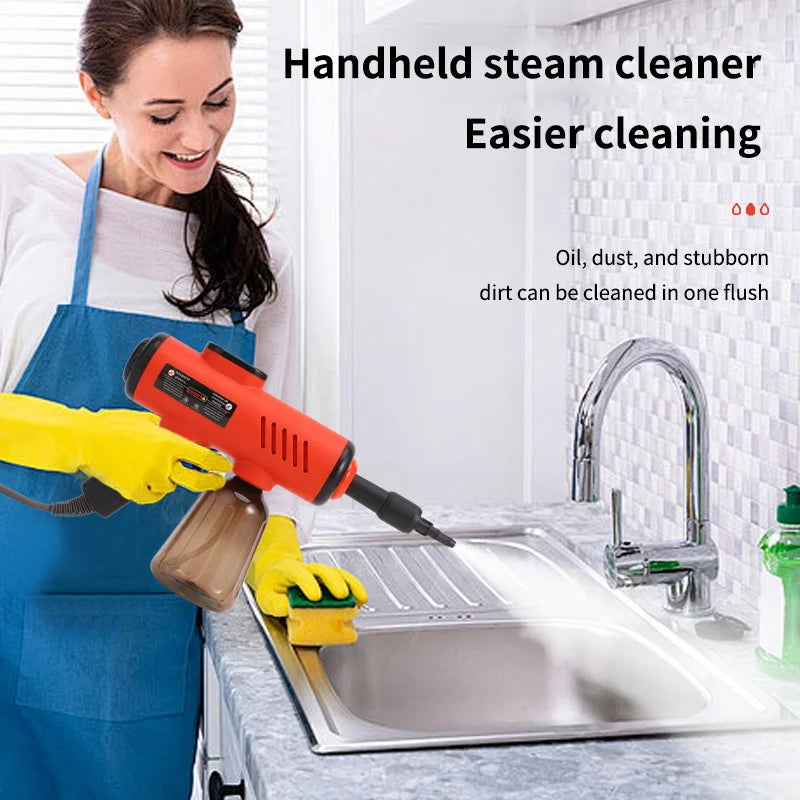 Handheld Steam Cleaner High Pressure Household Portable Steam Cleaning Machine For Kitchen Home Sofa Air Conditioner Car Washer Zpaxo