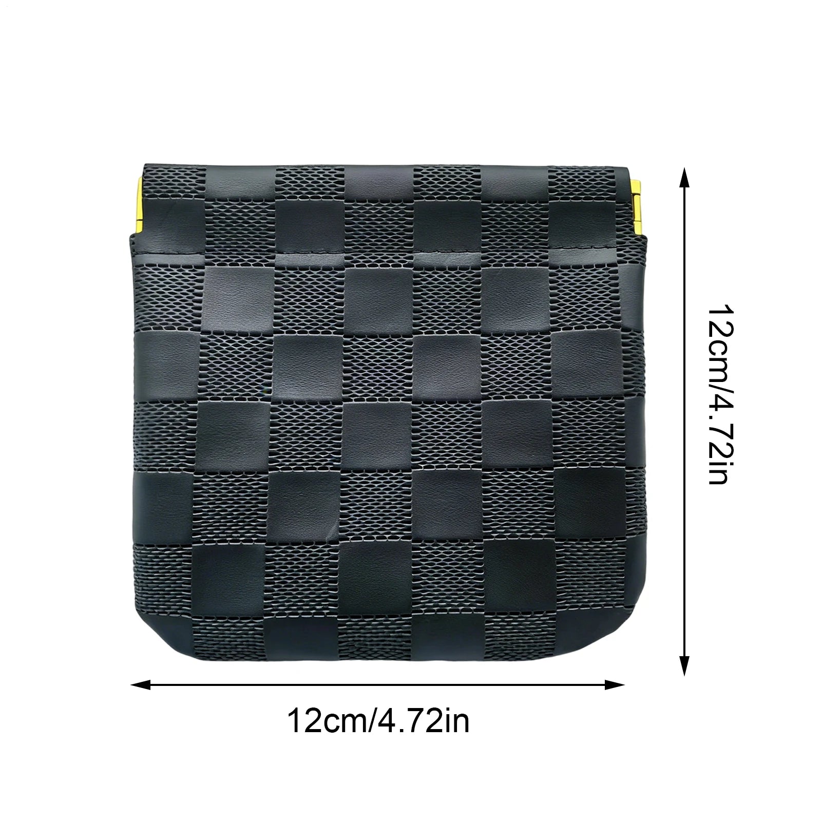 Small Auto-Closure Makeup Bag – Cosmetic & Jewelry Pouch Cosmetic Pouch Zpaxo