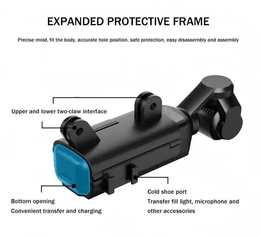 DJI Osmo Pocket 3 Magnetic Bracket Mount & Tabletop Holder Kit Camera Mount Kit Zpaxo