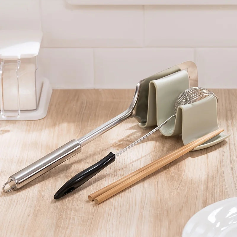 Kitchen Utensil Holder – Spoon, Spatula & Chopstick Rack Utensil Holder Rack Zpaxo