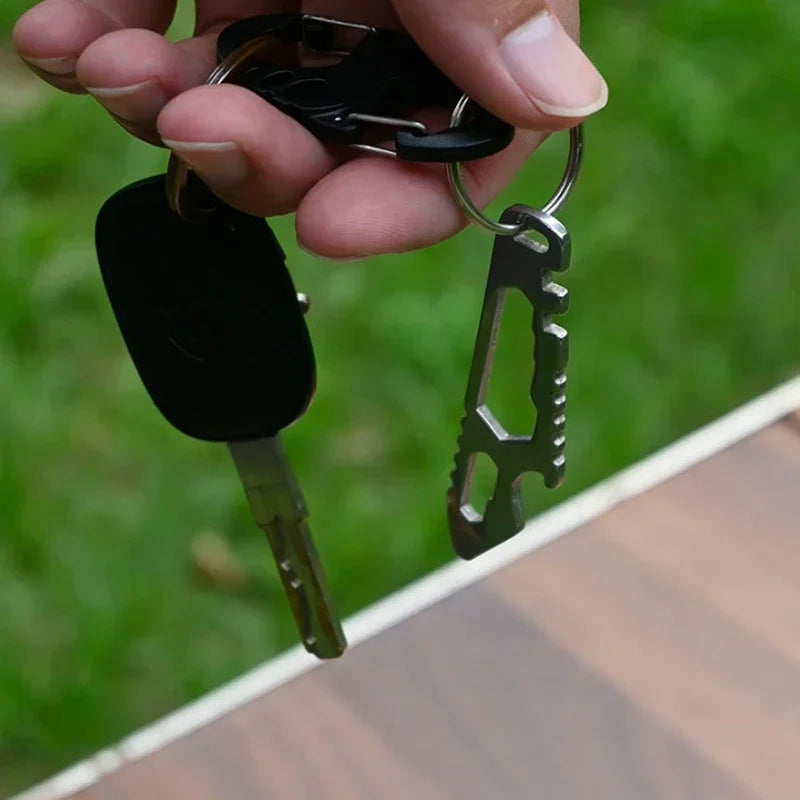 Mini EDC Multitool – Pry Bar, Hex Wrench & Bottle Opener EDC Multi-Tool Zpaxo