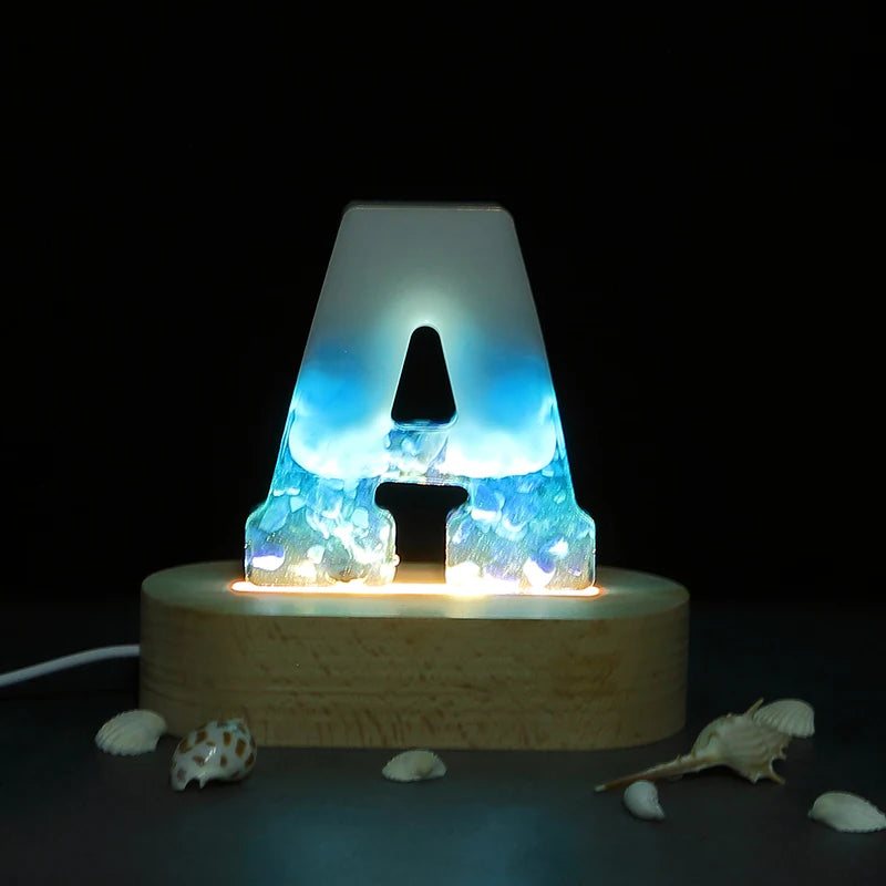 A to Z Large Letter Silicone Mold Capital Alphabet Epoxy Molds DIY Jewelry Craft Candle Making Birthday Party Cake Home Decor Zpaxo