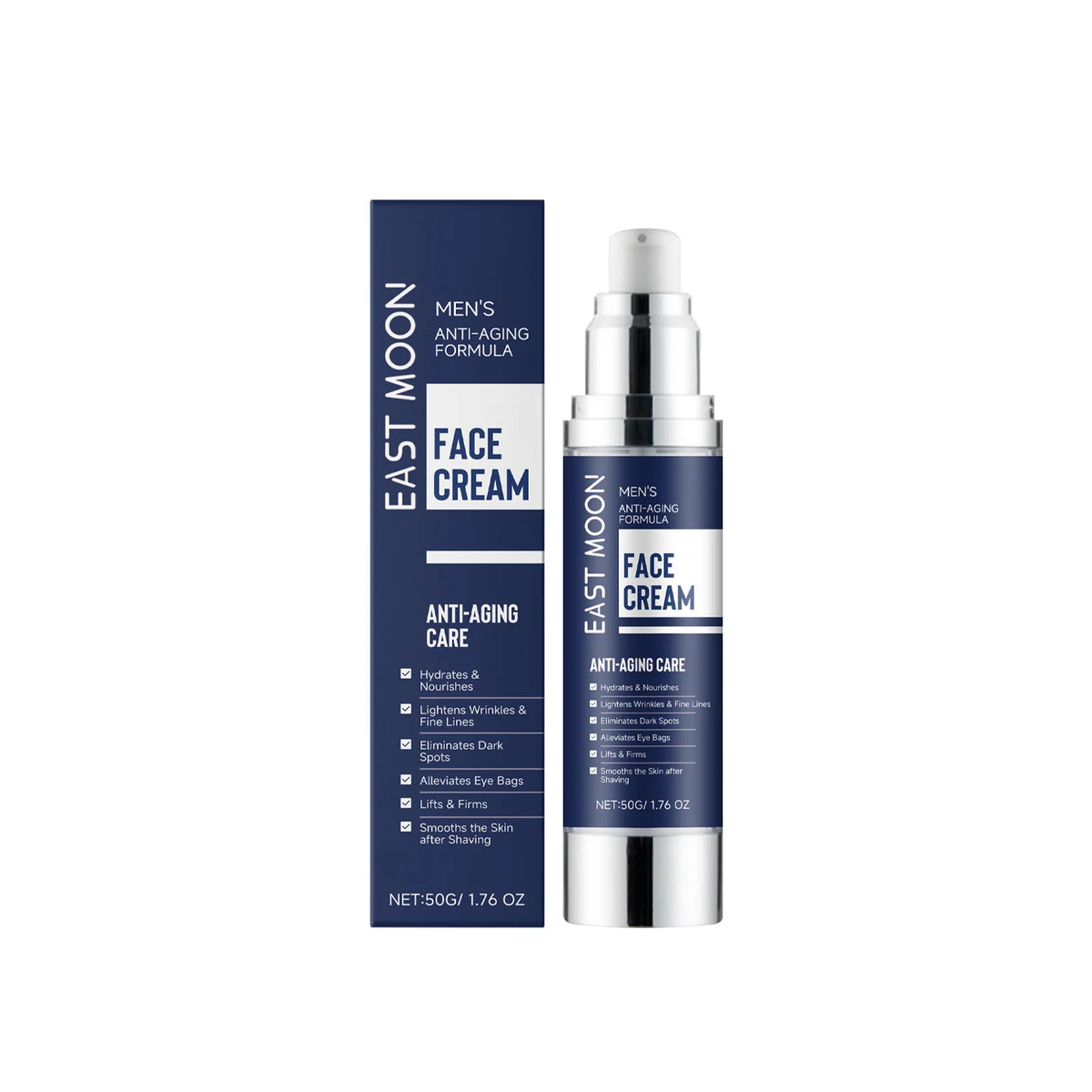Man Facial Firming Cream Fade Fine Lines Improve Elasticity Moisturizing Dryness Anti W-rinkle For Glowing Skin Face Care Creams Zpaxo 50g boxed