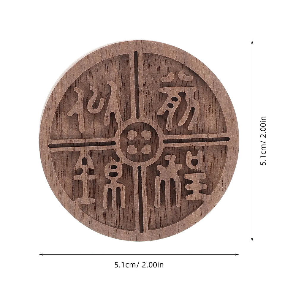 Wood Essential Oil Diffuser Unique Handcarved Design Natural