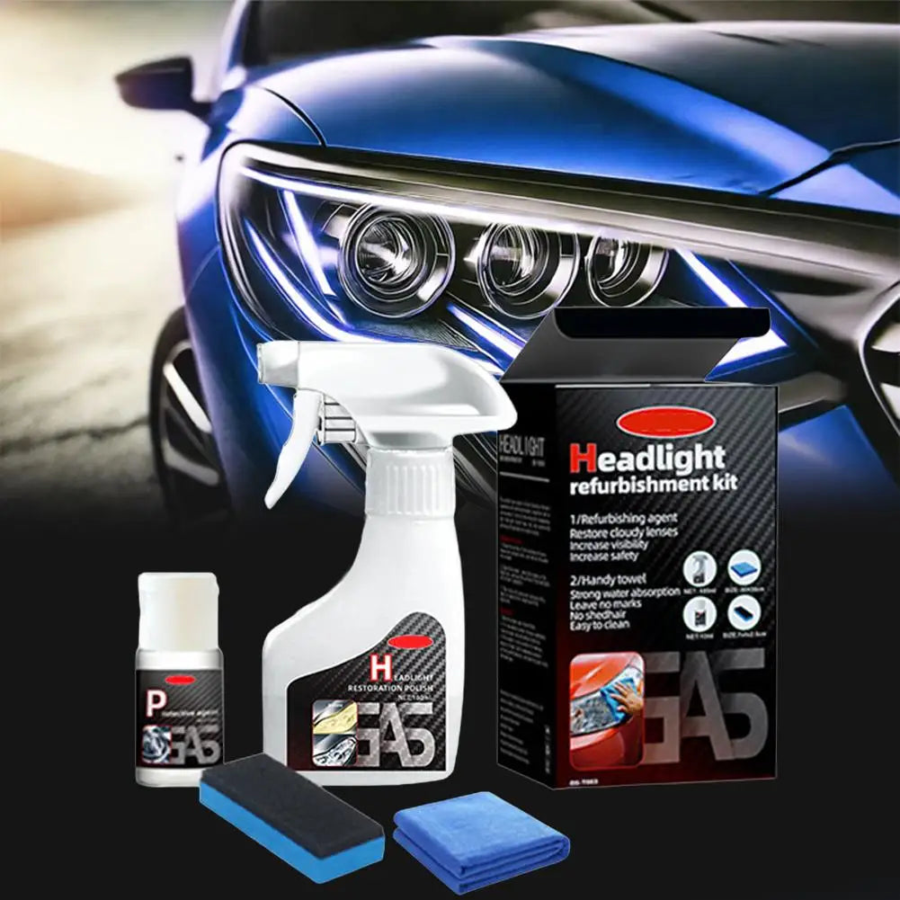 Car Headlight Restoration Kit – Scratch & Haze Remover Headlight Restoration Kit Zpaxo