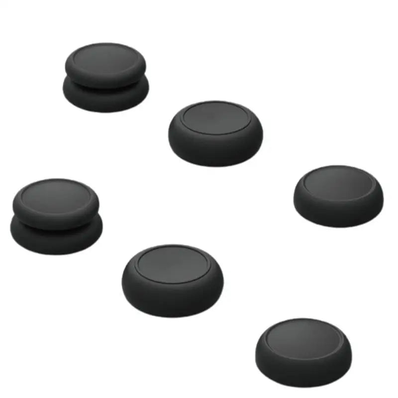 652F Thumb Grip Caps Protective Cover Soft Silicone Joystick Case Fit Zpaxo Black CN