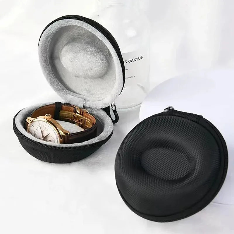 Travel Case Portable Storage Box Single Watch Shock Impact-resistant