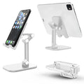 Three Sections Foldable Desk Mobile Phone Holder Tablet Desktop