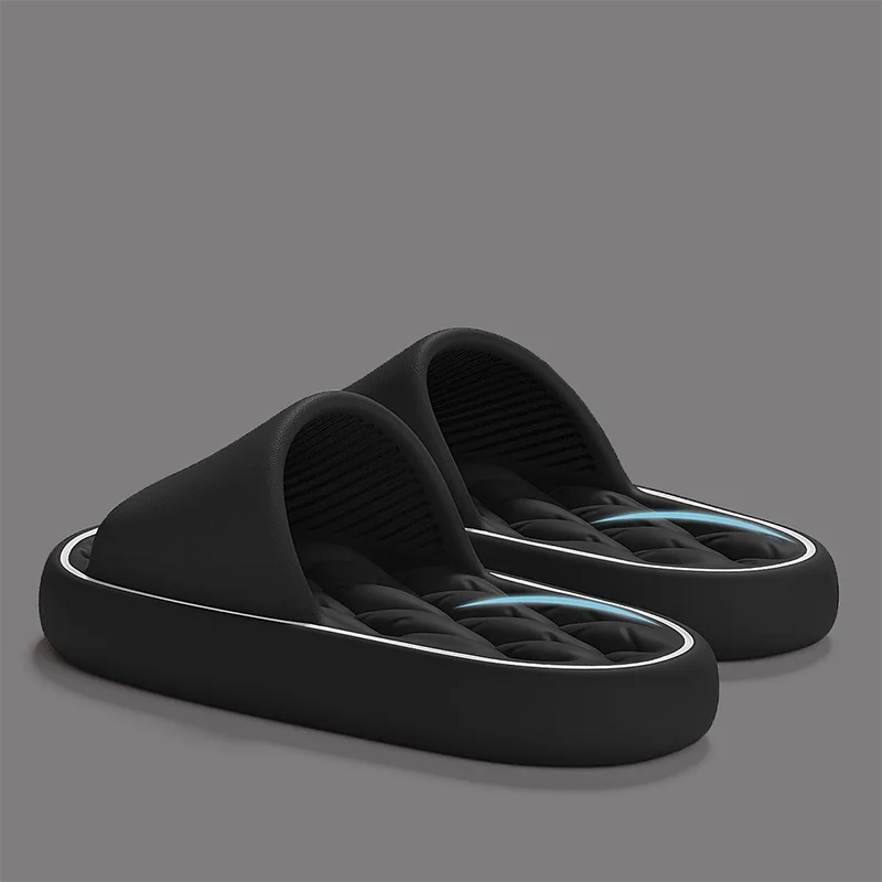 Big Men's Slippers Summer Ligtweight Indoor Home Bathroom Sandals
