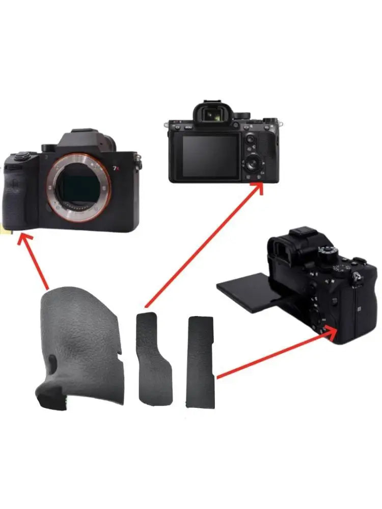 652F Lightweight Shockproof Premium Soft Rubber Camera Hand Grip Zpaxo China Mainland